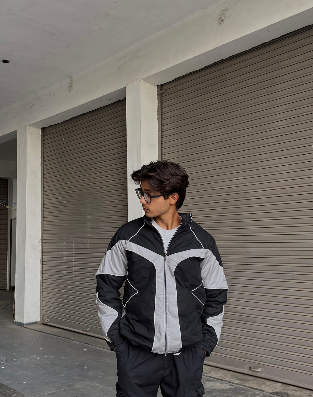 Uibok Reflective Parachute Summer Jacket – Lightweight, Breathable & Streetwear-Ready