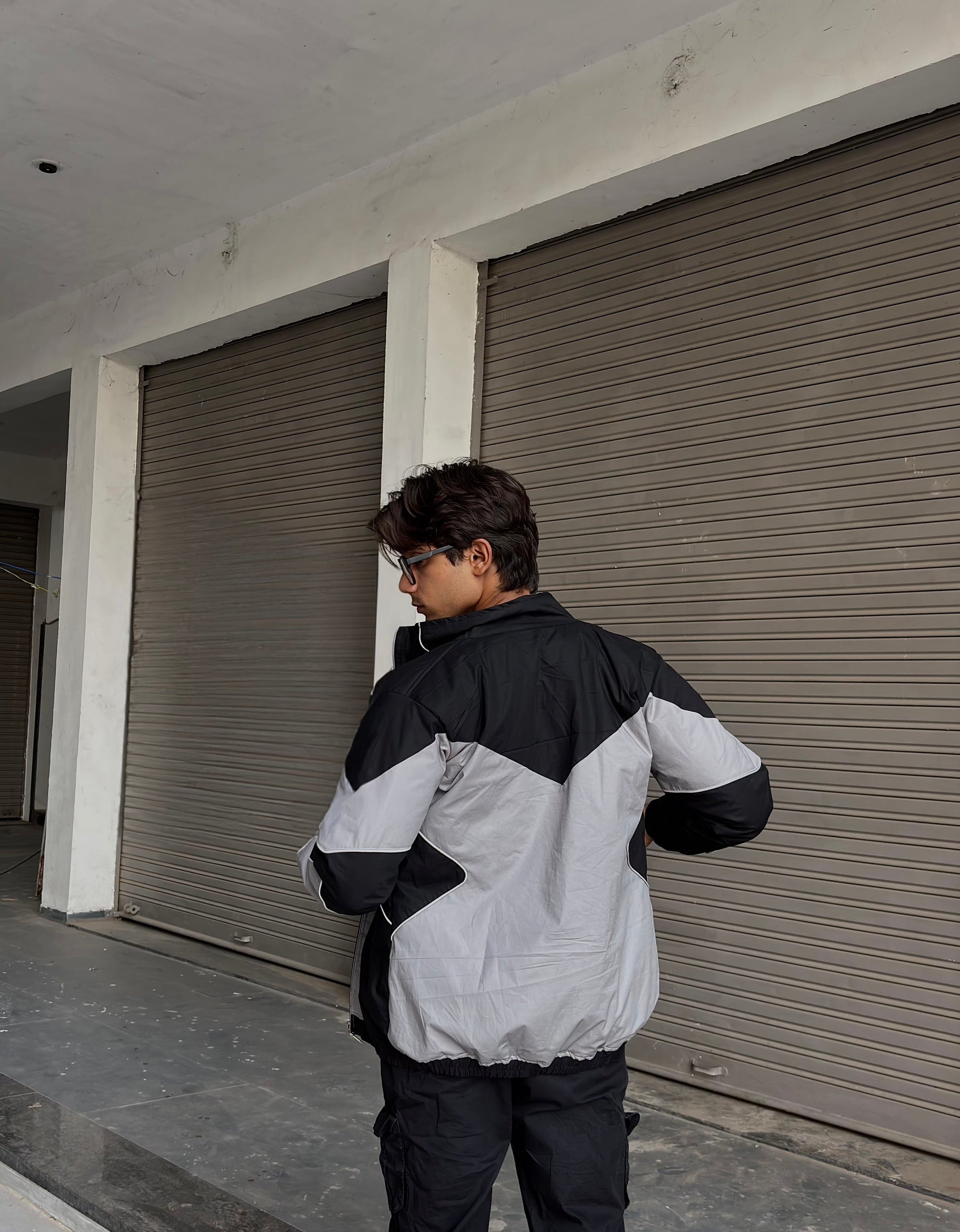 Uibok Reflective Parachute Summer Jacket – Lightweight, Breathable & Streetwear-Ready