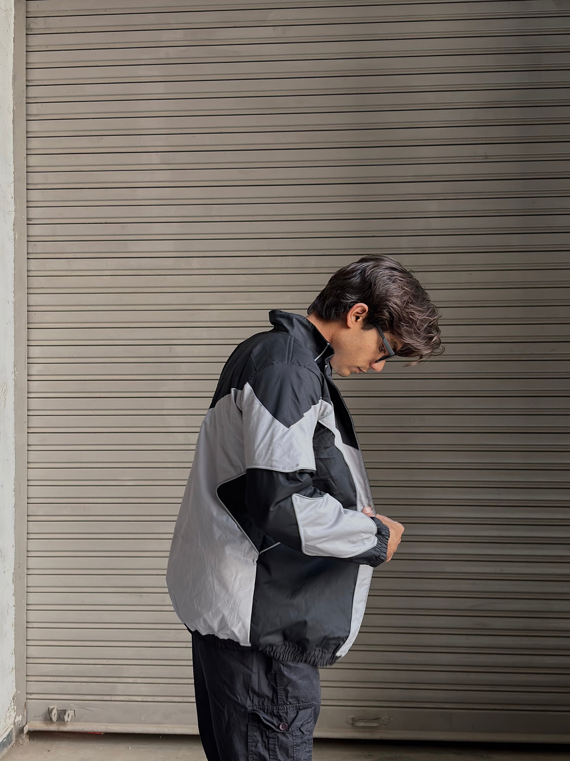 Uibok Reflective Parachute Summer Jacket – Lightweight, Breathable & Streetwear-Ready
