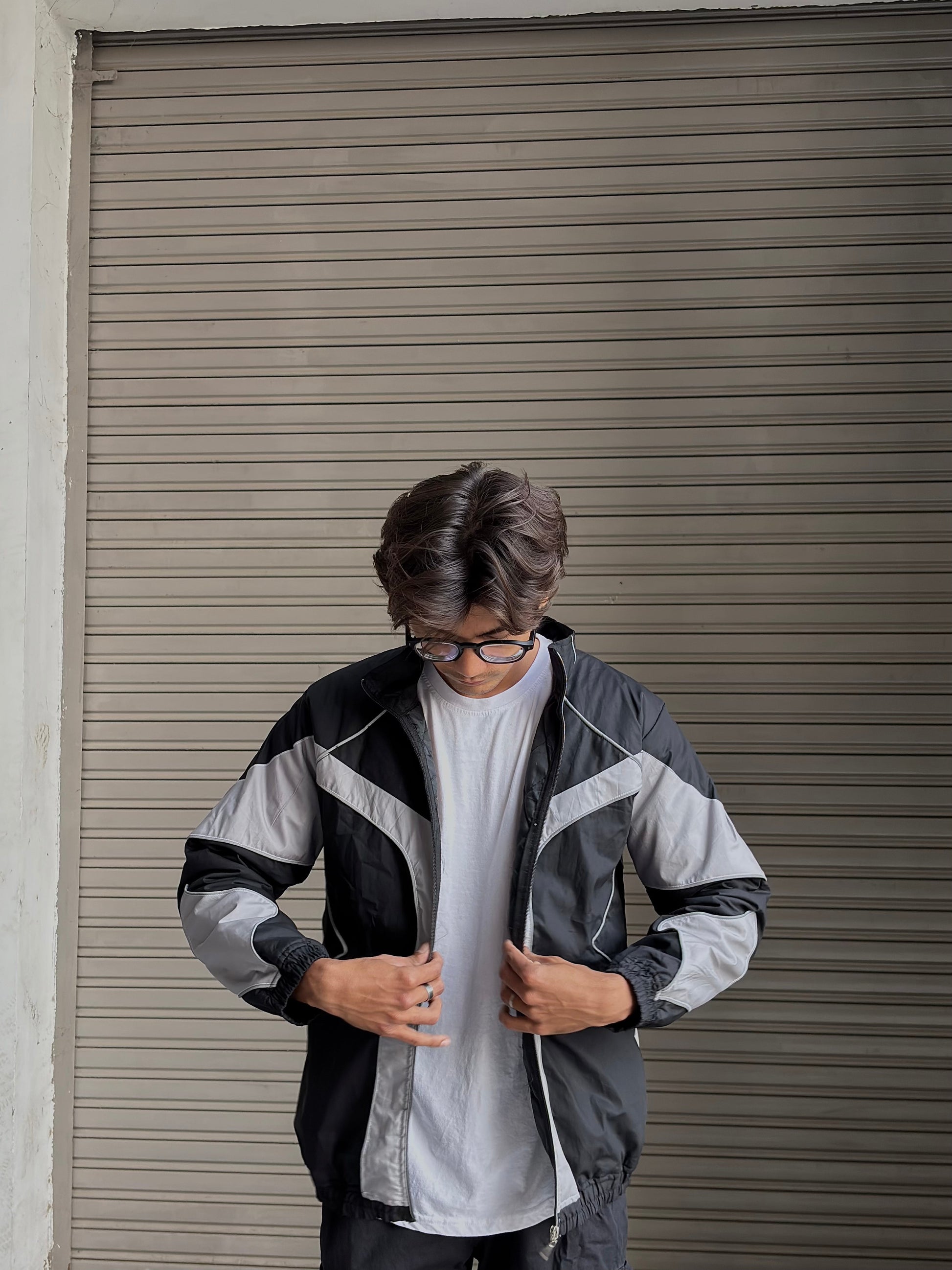 Uibok Reflective Parachute Summer Jacket – Lightweight, Breathable & Streetwear-Ready
